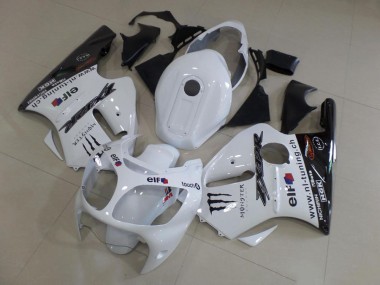 00-01 White Kawasaki ZX12R Motorcycle Fairing