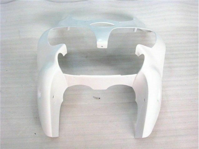 00-02 Glossy White Kawasaki ZX6R Motorcycle Fairings 00-02 Glossy White Kawasaki ZX6R Motorcycle Fairings