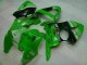 00-02 Green Black Kawasaki ZX6R Motorcycle Fairing 00-02 Green Black Kawasaki ZX6R Motorcycle Fairing