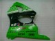 00-02 Green Black Kawasaki ZX6R Motorcycle Fairing 00-02 Green Black Kawasaki ZX6R Motorcycle Fairing