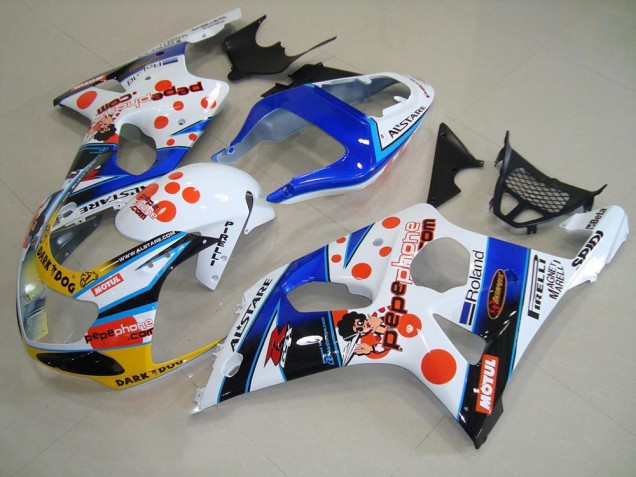 00-02 Pepe Phone Suzuki GSXR 1000 Motorcycle Fairings