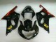 01-03 Black Suzuki GSXR 600/750 Motorcycle Fairing