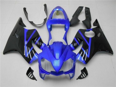 01-03 Blue Black Honda CBR600 F4i Motorcycle Fairing