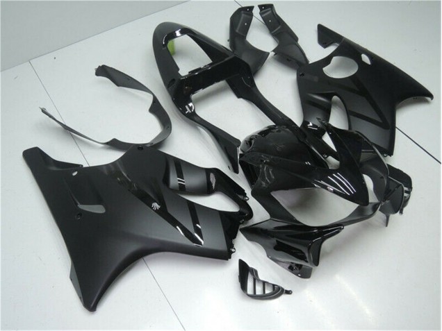 01-03 Glossy Matte Black Honda CBR600 F4i Motorcycle Fairings