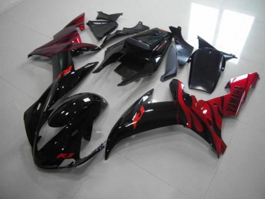 02-03 Black Flame Yamaha YZF R1 Motorcycle Fairings