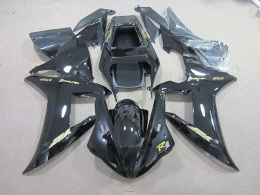 02-03 Black Gold Decal Yamaha YZF R1 Motorcycle Fairings