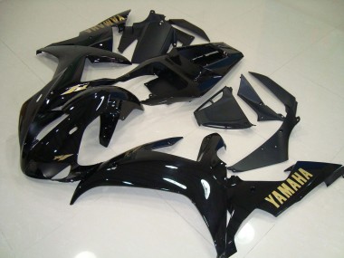02-03 Black Gold Yamaha YZF R1 Motorcycle Fairings