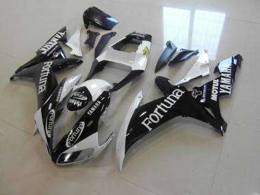 02-03 Black Silver Yamaha YZF R1 Motorcycle Fairing