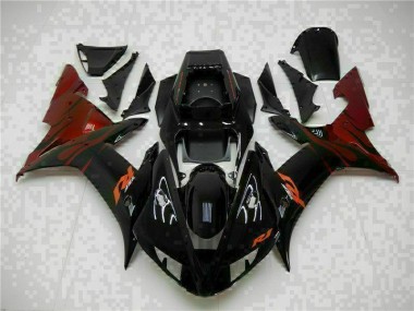 02-03 Black Yamaha YZF R1 ABS Fairings