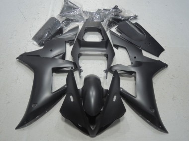 02-03 Black Yamaha YZF R1 Aftermarket Motorcycle Fairings