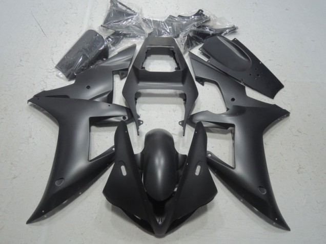 02-03 Black Yamaha YZF R1 Aftermarket Motorcycle Fairings 02-03 Black Yamaha YZF R1 Aftermarket Motorcycle Fairings