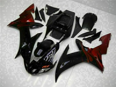 02-03 Black Yamaha YZF R1 Motorbike Fairings & Bodywork