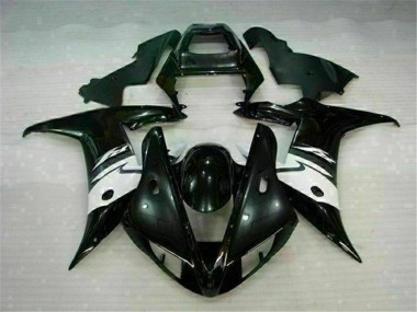 02-03 Black Yamaha YZF R1 Motorcycle Bodywork