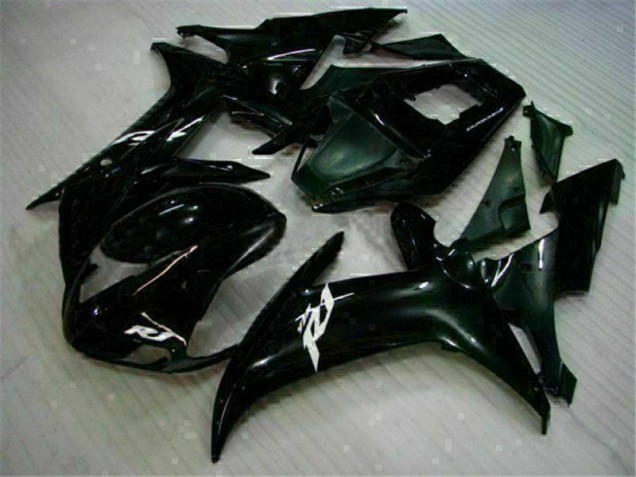 02-03 Black Yamaha YZF R1 Motorcycle Fairing Kits 02-03 Black Yamaha YZF R1 Motorcycle Fairing Kits