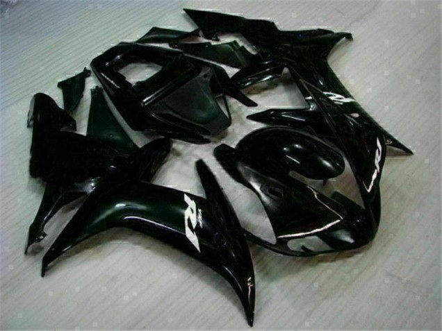 02-03 Black Yamaha YZF R1 Motorcycle Fairing Kits 02-03 Black Yamaha YZF R1 Motorcycle Fairing Kits