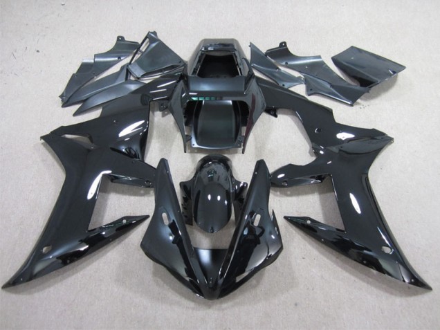 02-03 Black Yamaha YZF R1 Motorcycle Fairing 02-03 Black Yamaha YZF R1 Motorcycle Fairing
