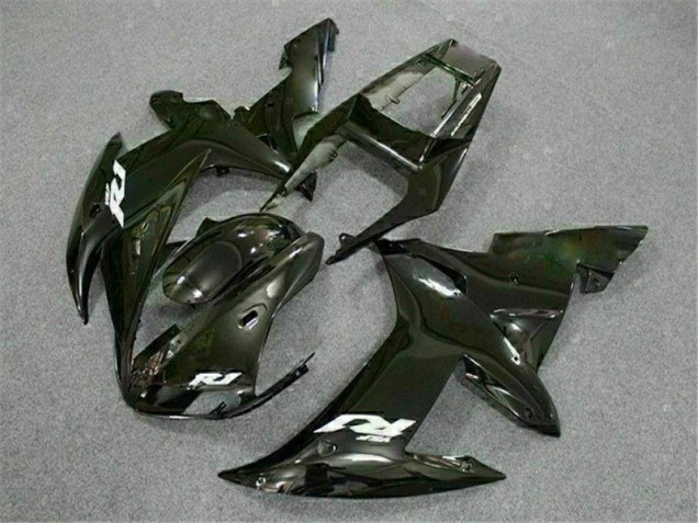 02-03 Black Yamaha YZF R1 Motorcycle Fairings 02-03 Black Yamaha YZF R1 Motorcycle Fairings