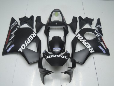 02-03 Matte Black Repsol Honda CBR900RR 954 Motorcycle Fairings