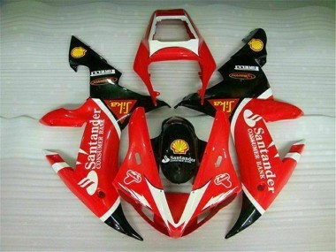 02-03 Red Yamaha YZF R1 Motorcycle Bodywork