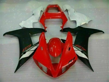 02-03 Red Yamaha YZF R1 Motorcycle Fairing Kits
