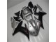 02-03 Silver Black Yamaha YZF R1 Motorcycle Fairings 02-03 Silver Black Yamaha YZF R1 Motorcycle Fairings