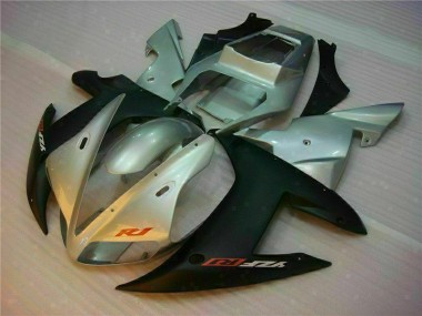 02-03 Silver Yamaha YZF R1 Motorcycle Fairing
