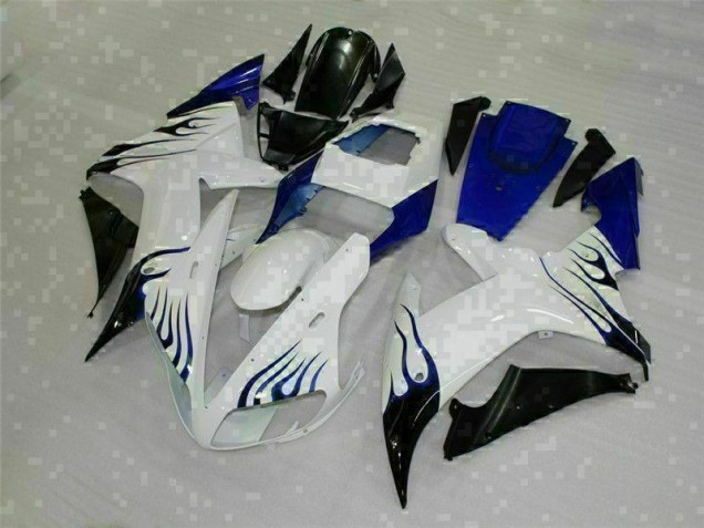02-03 White Yamaha YZF R1 Full Motorcycle Fairing Kits 02-03 White Yamaha YZF R1 Full Motorcycle Fairing Kits