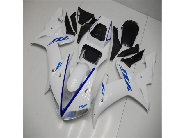 02-03 White Yamaha YZF R1 Motorcycle Fairing Kits 02-03 White Yamaha YZF R1 Motorcycle Fairing Kits