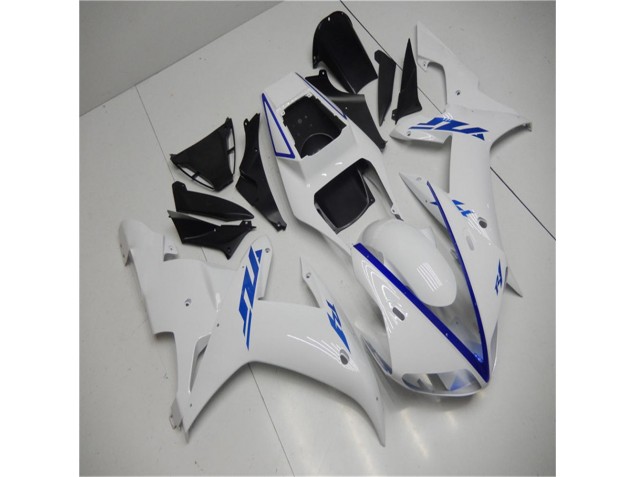 02-03 White Yamaha YZF R1 Motorcycle Fairing Kits 02-03 White Yamaha YZF R1 Motorcycle Fairing Kits