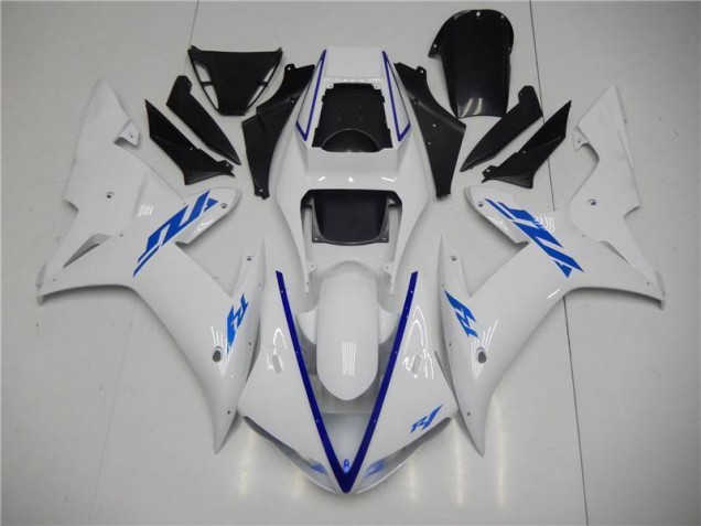02-03 White Yamaha YZF R1 Motorcycle Fairing Kits 02-03 White Yamaha YZF R1 Motorcycle Fairing Kits