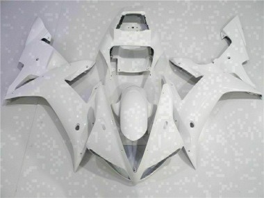 02-03 White Yamaha YZF R1 Motorcycle Fairing