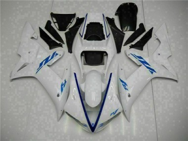 02-03 White Yamaha YZF R1 Motorcycle Fairings