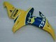02-03 Yellow Yamaha YZF R1 Motorcycle Fairings 02-03 Yellow Yamaha YZF R1 Motorcycle Fairings