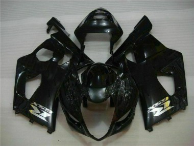 03-04 Black Suzuki GSXR 1000 Full Motorcycle Fairing Kits