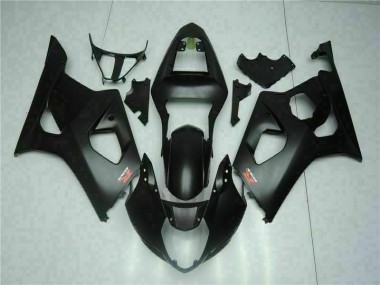 03-04 Black Suzuki GSXR 1000 Motorcycle Fairing