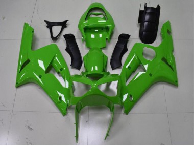 03-04 Green Kawasaki ZX6R Motorcycle Fairing