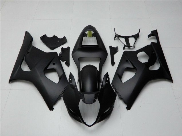03-04 Matte Black Suzuki GSXR 1000 Motorcycle Bodywork 03-04 Matte Black Suzuki GSXR 1000 Motorcycle Bodywork