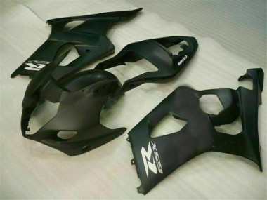 03-04 Matte Black Suzuki GSXR 1000 Motorcycle Fairing
