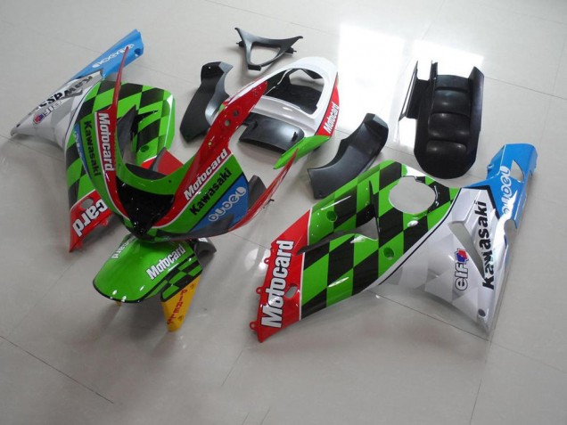 03-04 Motocard Kawasaki ZX6R Motorcycle Fairings 03-04 Motocard Kawasaki ZX6R Motorcycle Fairings
