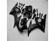 03-05 Glossy Matte Black Yamaha YZF R6 Motorcycle Fairings