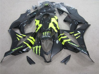 04-05 Black Green Monster Honda CBR1000RR Motorcycle Fairing