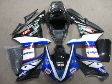 04-05 Black White Blue Sterilgarda Volvo Honda CBR1000RR Motorcycle Fairings