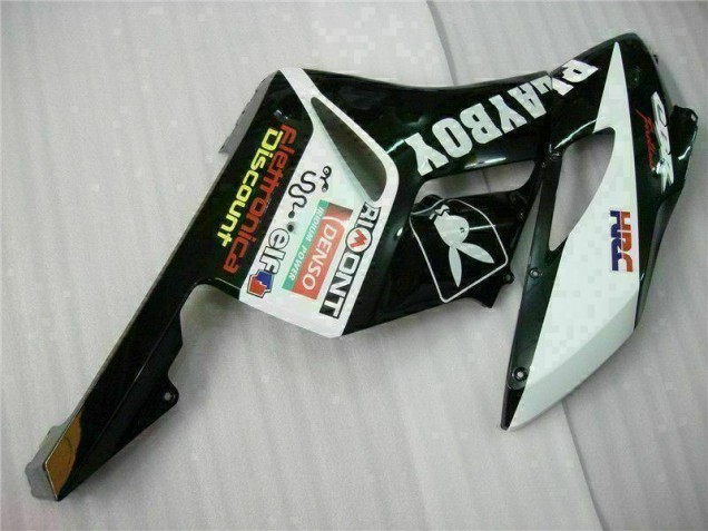 04-05 Black White Honda CBR1000RR Motorcycle Fairing 04-05 Black White Honda CBR1000RR Motorcycle Fairing