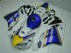 04-05 Blue White Honda CBR1000RR Full Motorcycle Fairing Kits