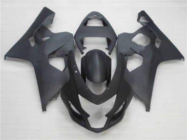 04-05 Matte Black Suzuki GSXR 600/750 Motorcycle Fairings