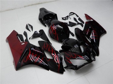 04-05 Red Black Honda CBR1000RR Motorcycle Bodywork