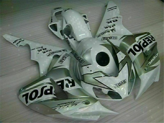 04-05 Silver Repsol Honda CBR1000RR Motorcycle Fairing