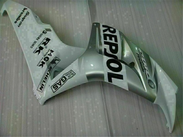 04-05 Silver Repsol Honda CBR1000RR Motorcycle Fairing