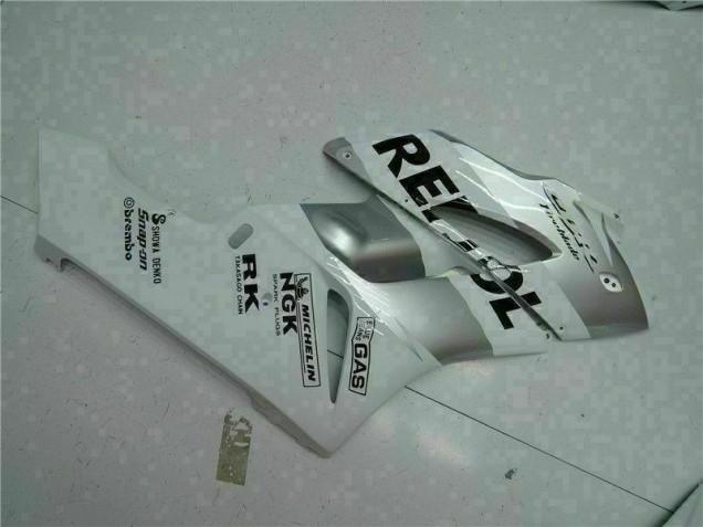 04-05 Silver White Repsol Honda CBR1000RR Motorcycle Fairing