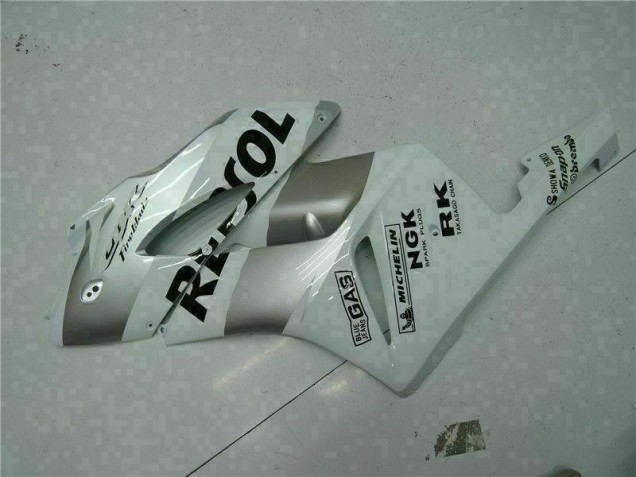 04-05 Silver White Repsol Honda CBR1000RR Motorcycle Fairing